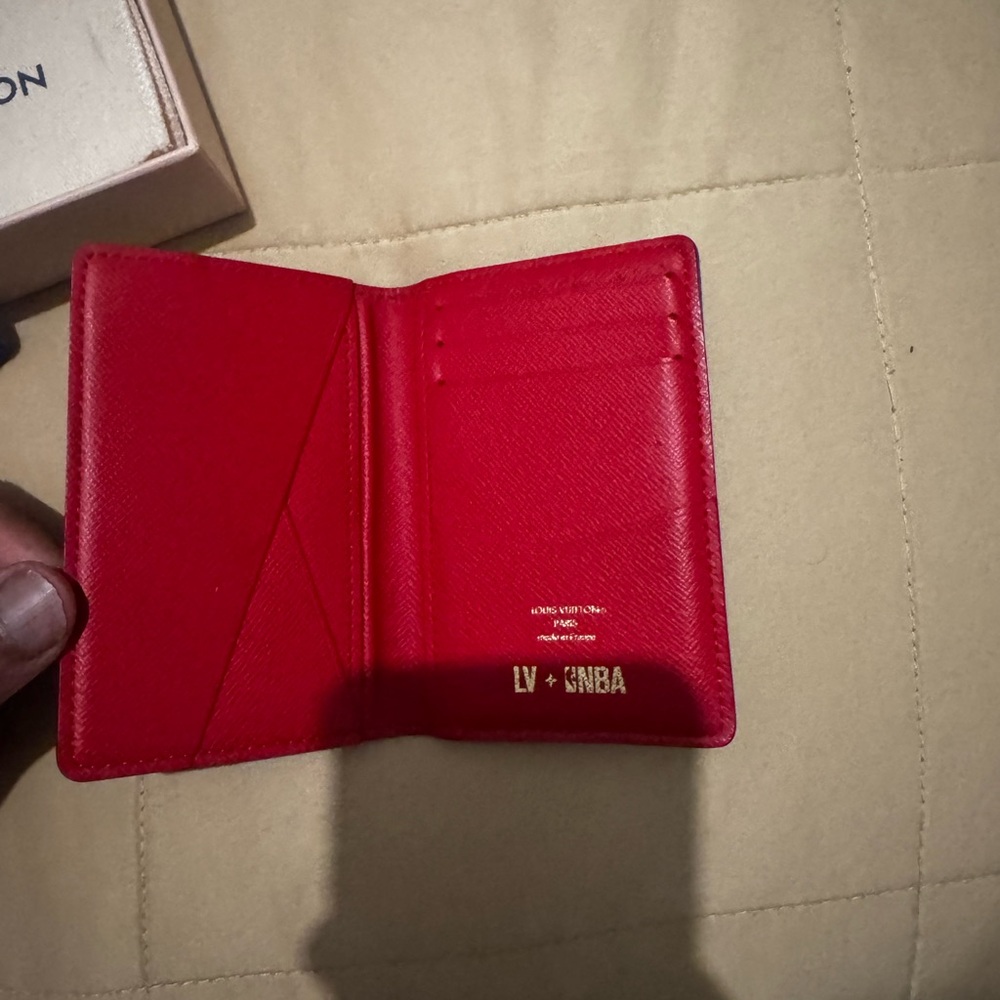 Louis Vuitton Red Card Holder - Picture 2 of 3